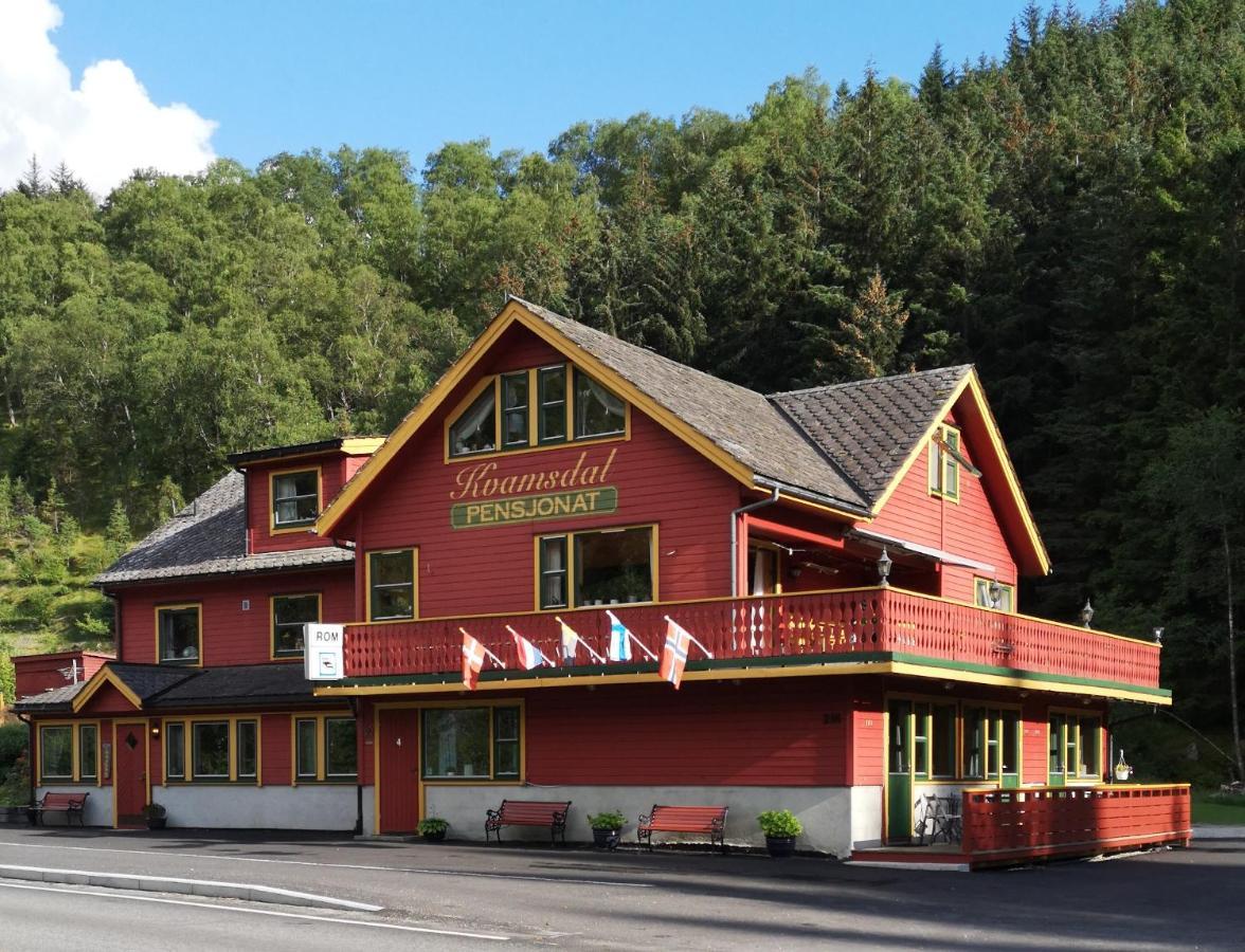 Kvamsdal Pensjonat 4 Eidfjord Kültér fotó
