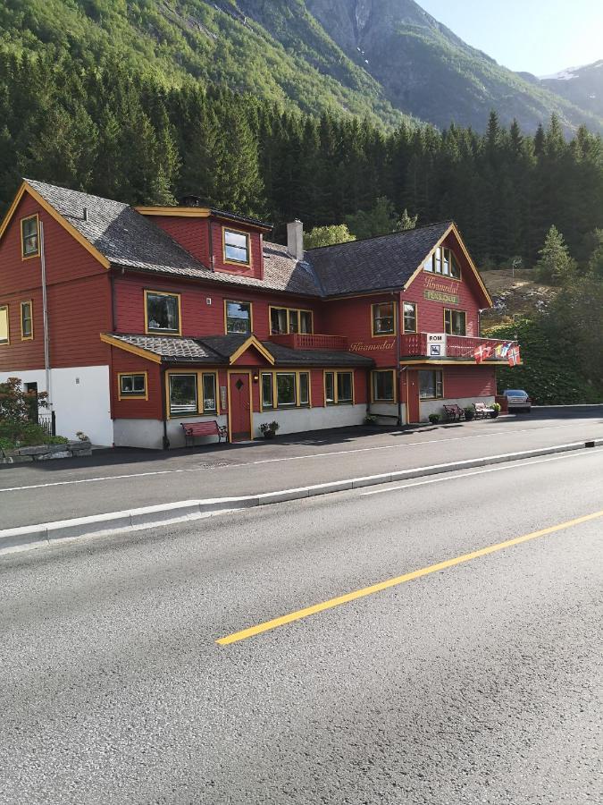 Kvamsdal Pensjonat 4 Eidfjord Kültér fotó